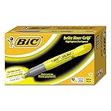 Se vende como 1 docena ultrabrillante de tinta de color amarillo fluorescente
