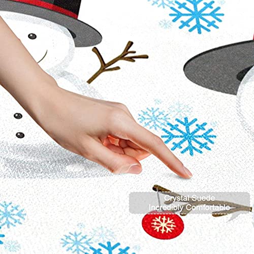 Paillasson de Noël bonhomme de neige antidérapant fini les sols glissants et humides - 4