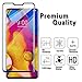 [1 Pack] UniqueMe for LG V40 ThinQ Screen Protector [3D Full Coverage] Tempered Glass [Case Friendly] – Black