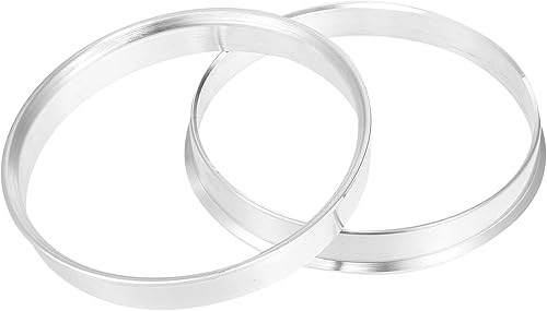 Miniatura 6 de X AUTOHAUX 4 anillos centrales de aleación de aluminio para cubo de automóvil de 2.760in a DI de 2.622in