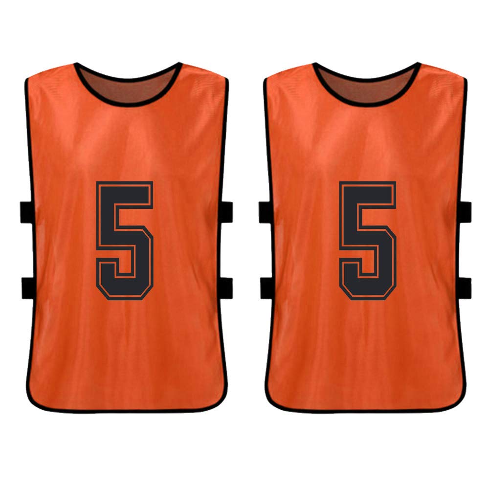 Gilet, 12 PCS Adultes Football Pinnies Maillots De L'équipe De Football À Séchage Rapide Jeunes Sports Scrimmage Formation De L'équipe De Football Dossards Numérotés Pratique Gilet De Sport
