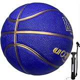 Senston 29.5'' Outdoor Basketball Premium Grip with Pump for Men Women