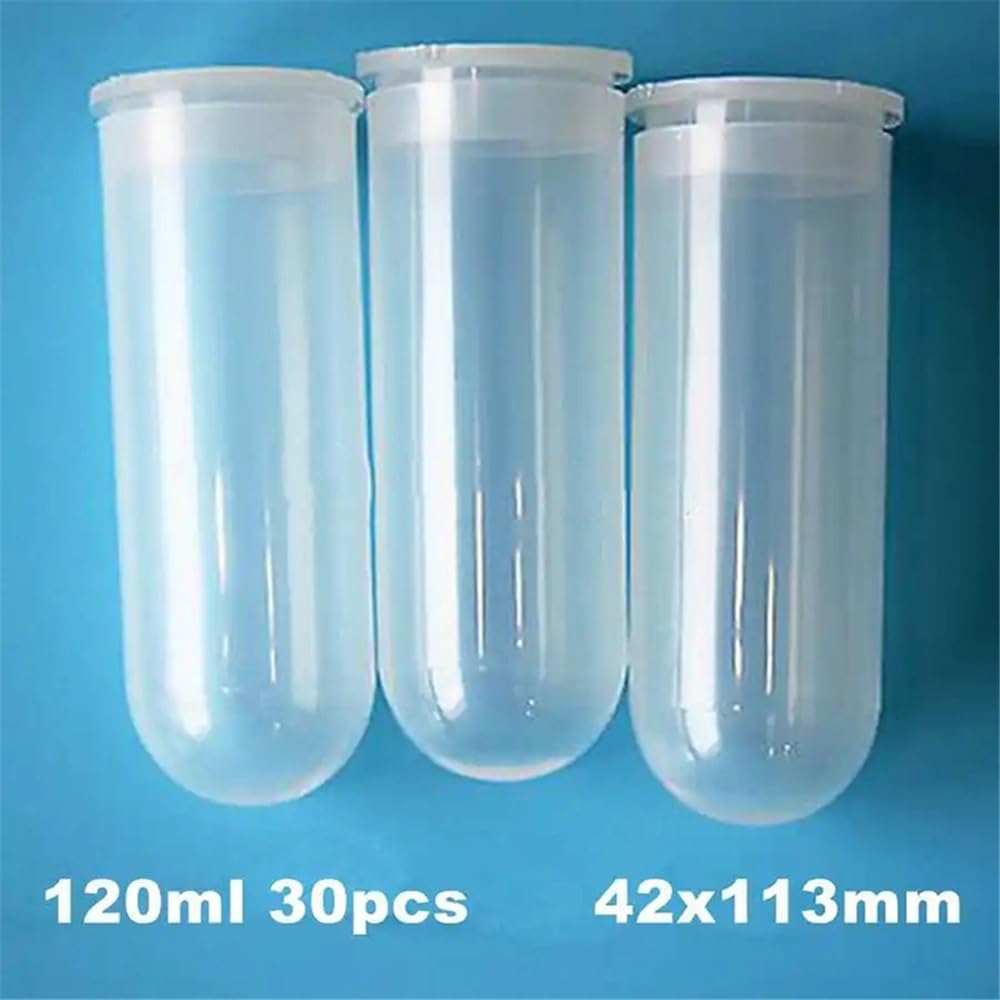 Cristalería de Laboratorio Tubo de centrífuga de plástico for laboratorio (muestras, 0,2 ml, 0,5 ml, 1,5 ml, 2 ml, 5 ml, 7 ml, 10 ml, 20 ml, 50 ml, 120 ml)(120ml)