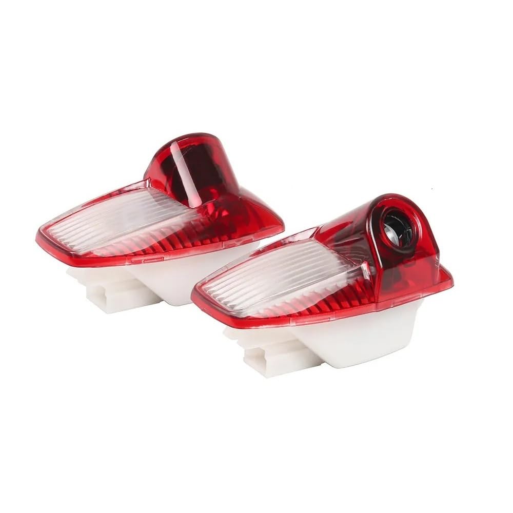 Lot de 2 projecteurs LED for portières de voiture, éclairage d'avertissement, ombre fantôme, accessoires for modèles 970, 896, 987, 911 et 997(For P-anamera)