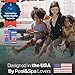 All-New 2025 Pool and Spa Test Strips 7 in 1 Quick SuperAccurate Swimming 150 Pool Test Kit - Hot Tub Test Strips & Pool Water Testing Strips for pH Chlorine Bromine Hardness Alkalinity Cyanuric Acid