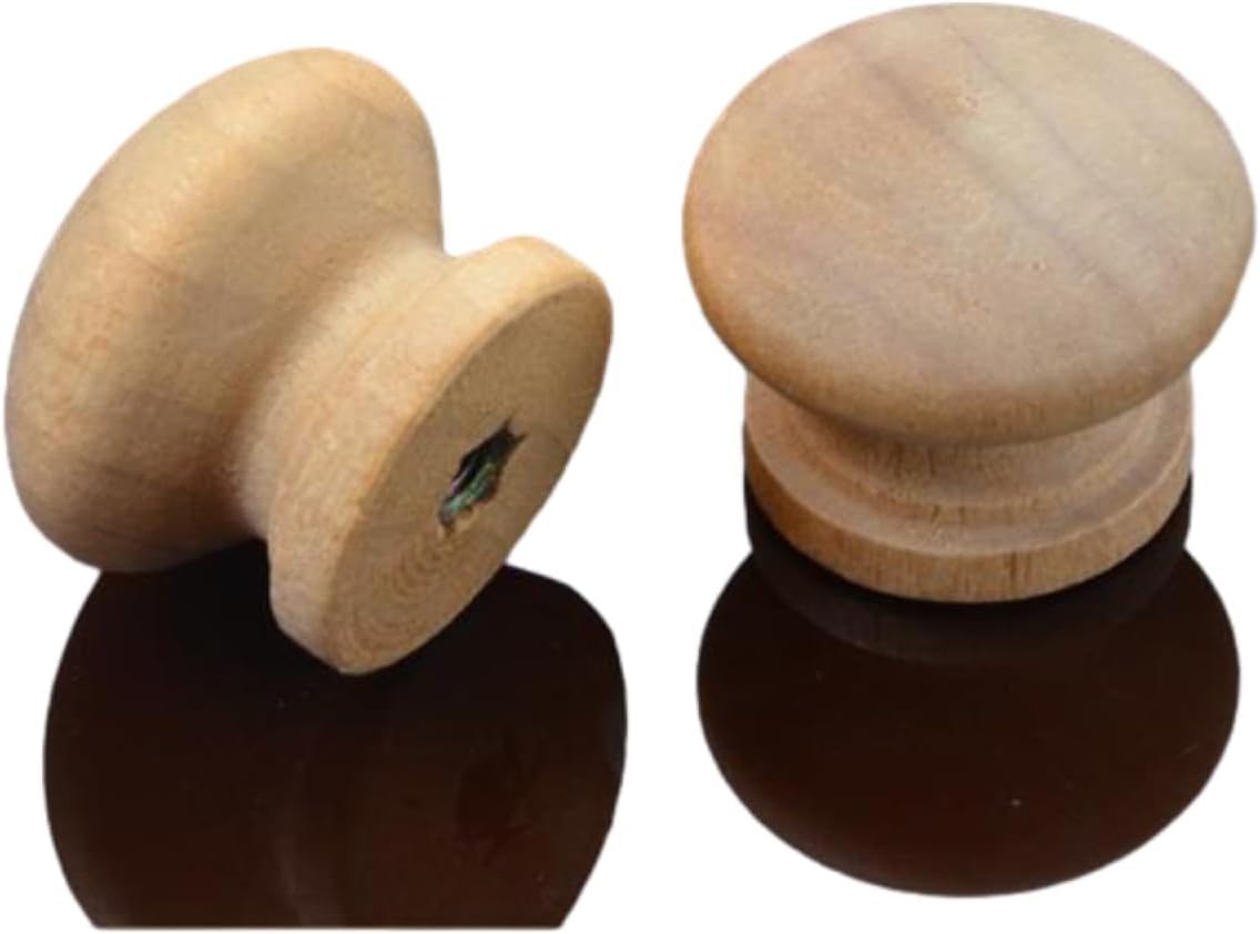 Tnbccxn Ab.22 Diameter 28Mm Cabinet Handles, Cabinet Handles,Furniture Solid Mushroom Drawer Knob 2 Pack(Ab.22 Diameter 28Mm)