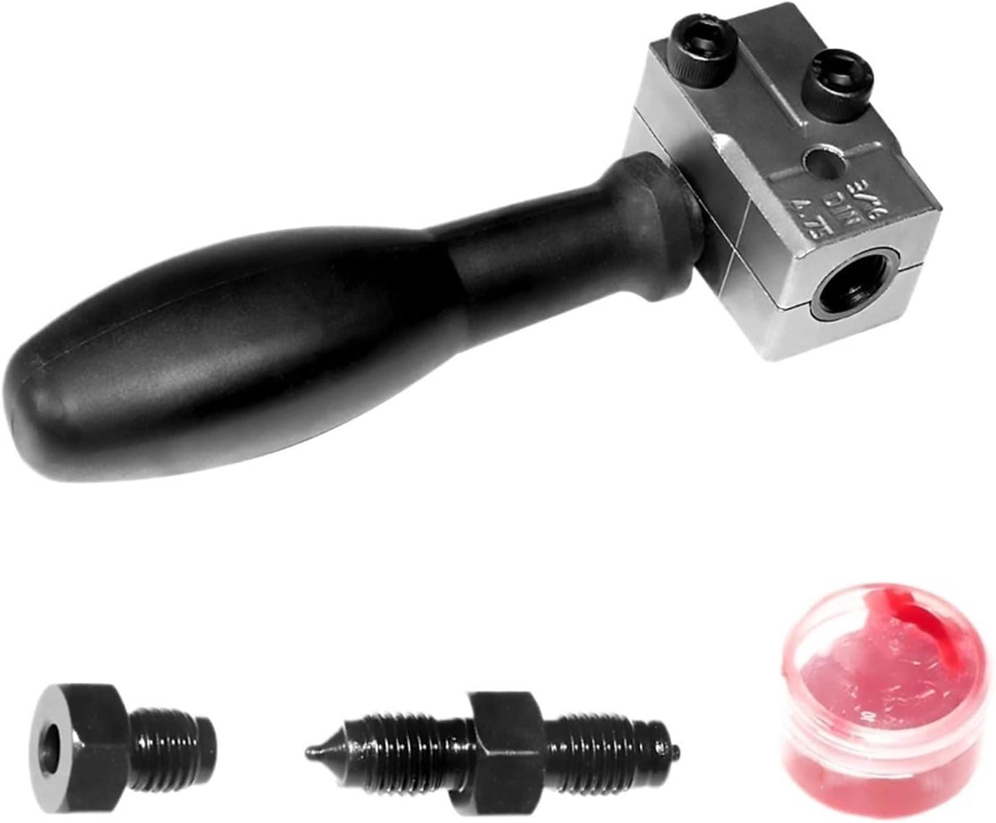 1pcs 3/16'' Double Flaring Adapter 45-Degree Automotive Brake Pipe Flaring Tool Kit Universal Brake Line Flaring Tools