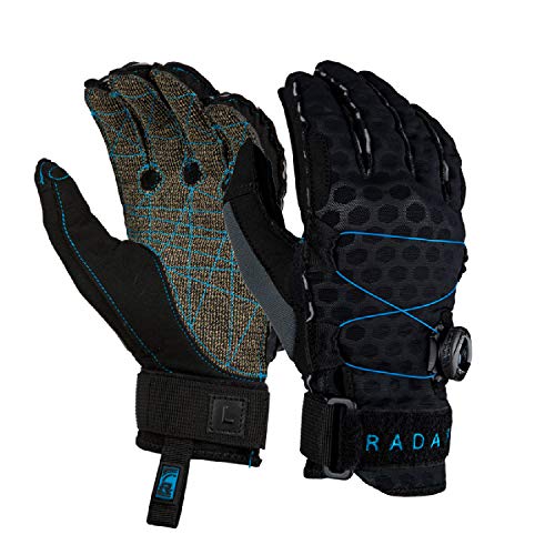 Radar Vapor K - BOA - Inside-Out Glove - Black/Blue Ariaprene - XS