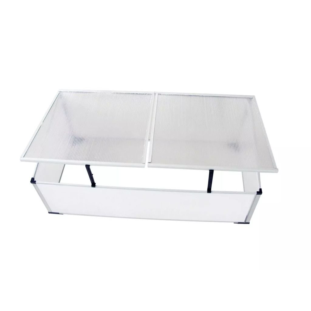 Serra Fredda con 2 Aperture 110x55x41 cm,Prato e Giardino,Giardinaggio,Serre(SPU:40213)
