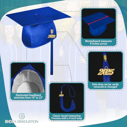 Image of Endea Graduation Shiny Cap & Tassel