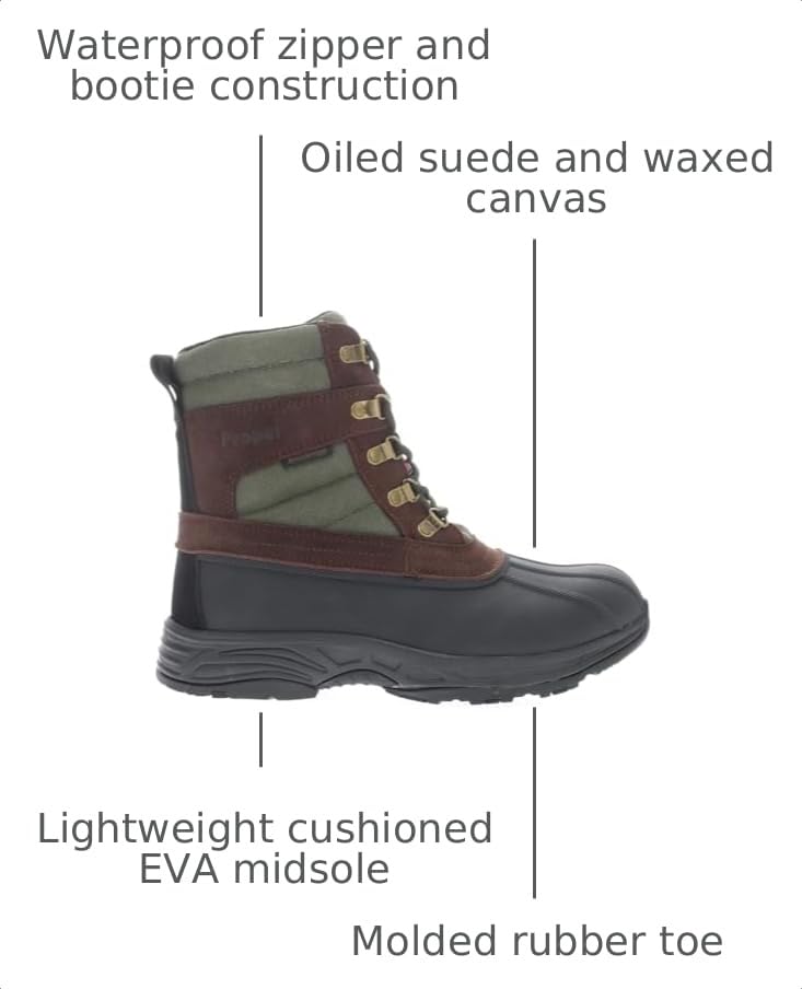 Image of Propet Men's Cortland Round Toe Hiking Boots