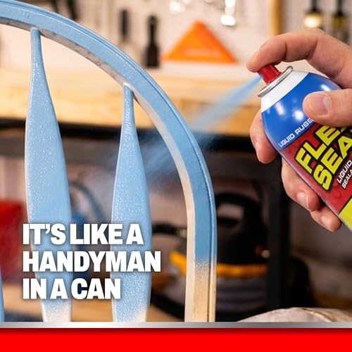Image of Flex Seal, 14 oz, 2-Pack, Blue, Stop Leaks Instantly, Waterproof Rubber Spray On Sealant Coating, Perfect for Gutters, Wood, RV, Campers, Roof Repair, Skylights, Windows, and More