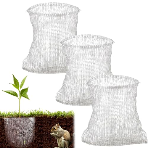 Canasta de alambre de gopher de acero inoxidable resistente para raices de plantas 2