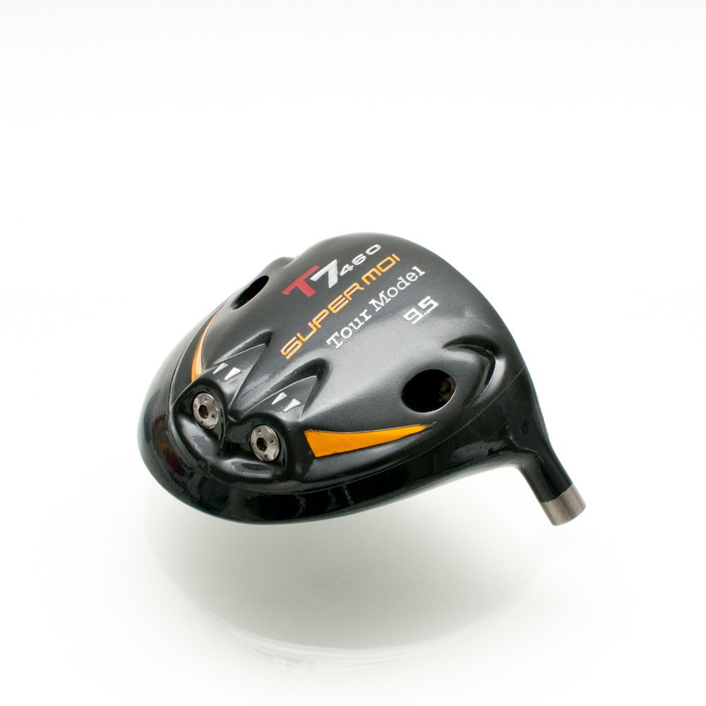 T7 Super MOI Titanium Component Golf Driver Head Loft 9.5, 10.5, 12 Degree Right-Handed