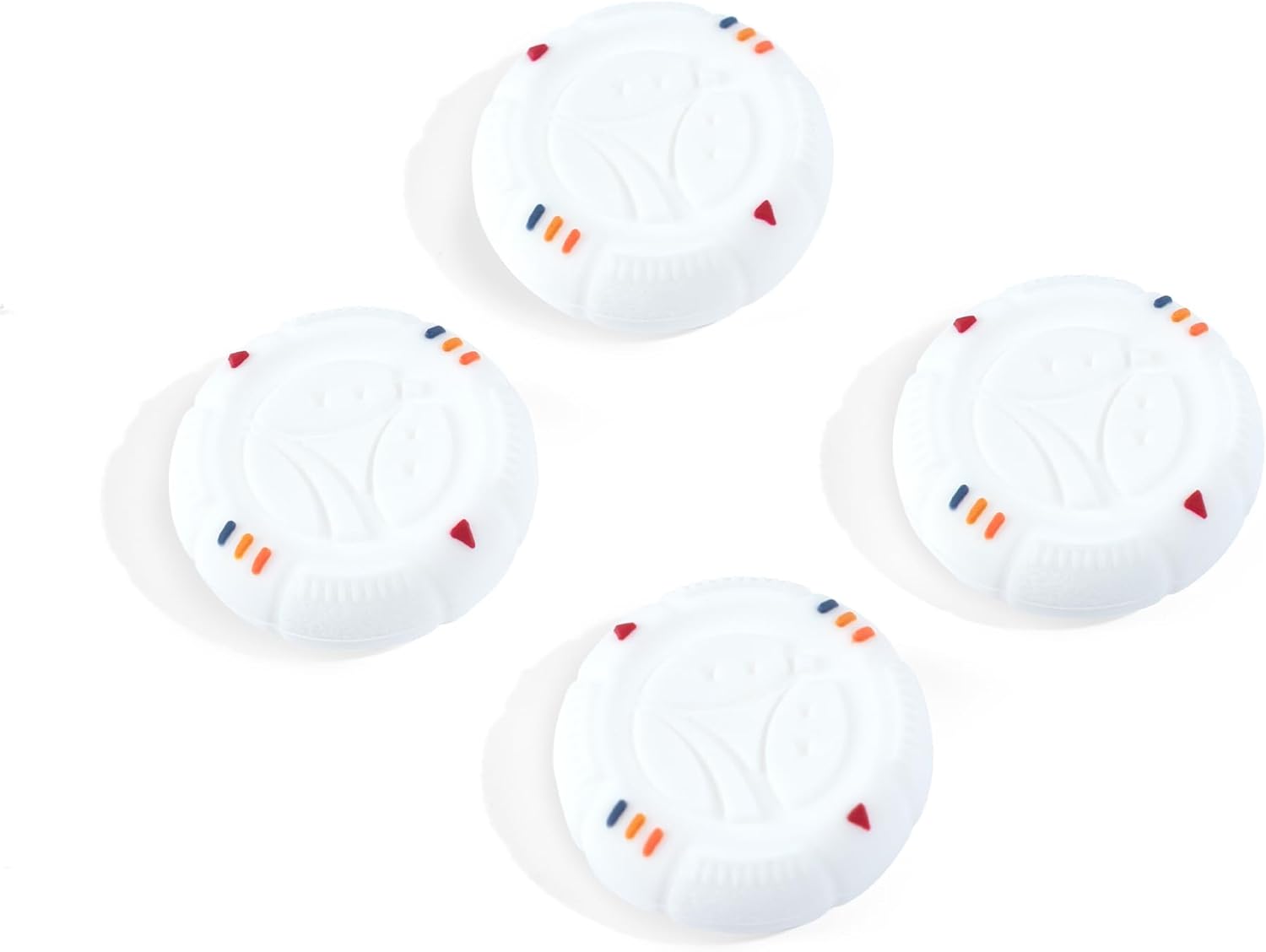 GeekShare 4-Pack Silicone Anti-Slip Joystick Caps for Steam Deck & ROG Ally - Starry Sky