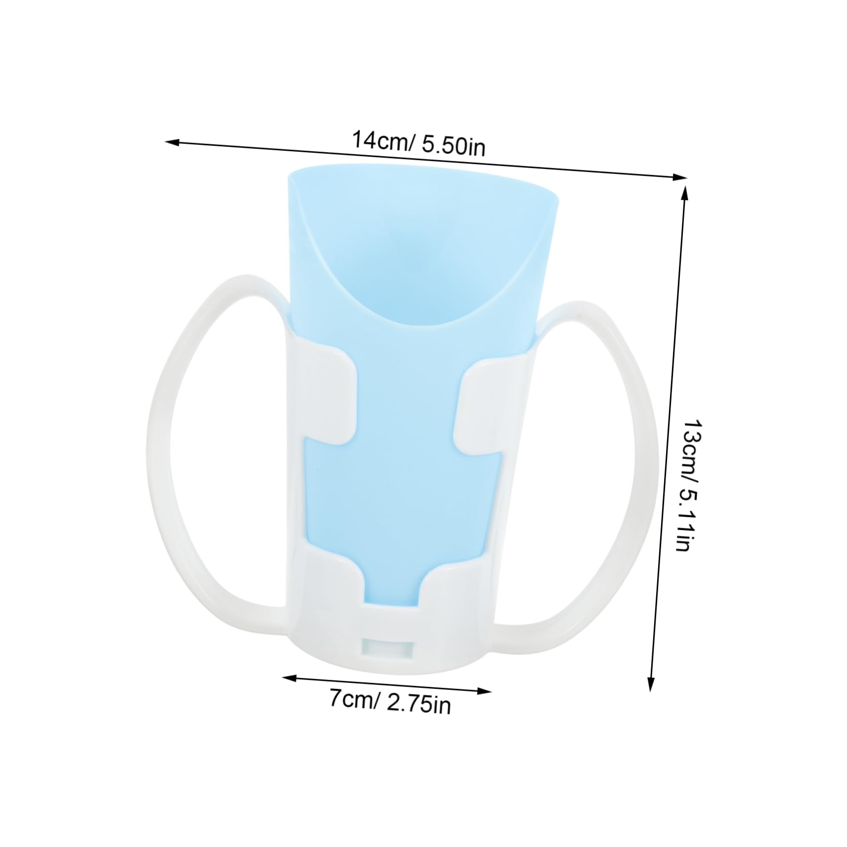 Didiseaon Convalescent Feeding Cup for Bedridden Patients Inclined Mouth Design for Easy Drinking Durable and Convenient Elderly Water Cup for Feeding and Hydration Needs