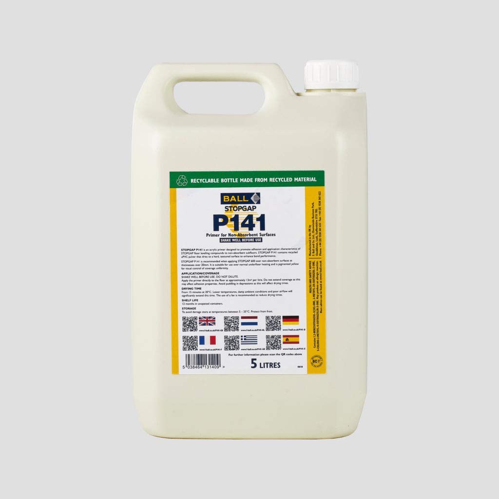 F Ball Yellow Stopgap P141 Primer 5 Litre