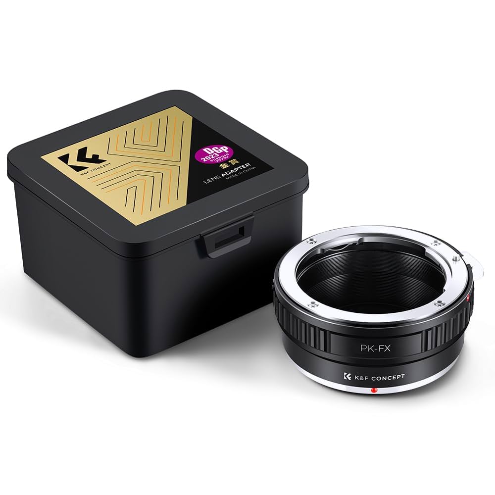 Fujifilm X-Pro1 + Pentaxレンズ + アダプター Amazon | K&F Concept マウントアダプター PK-FX PROⅡ