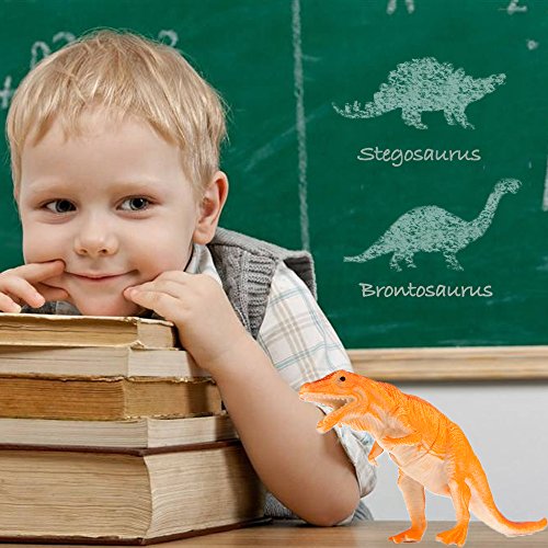 Dinosaur-Spielzeug Playsetvv mit 7 Zoll (12 Satz). Sichere Material mit gemischtem realistischem Dinosaurier, Yeoha Toys… – Bild 6