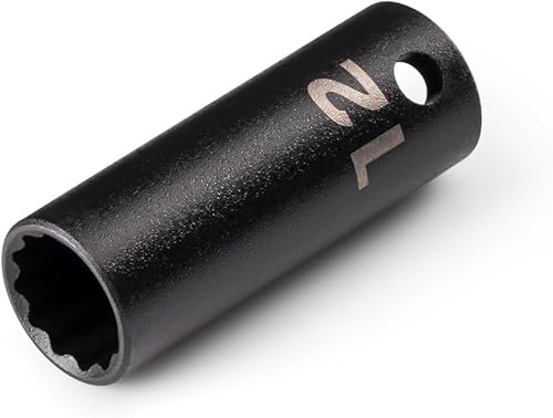 Miniatura 20 de TEKTON Encastre de 3/8 pulgadas x 0.512 in de profundidad 12 puntos de impacto SID13313