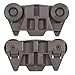 YMDparts 2 Pack Black Dishwasher Lower Rack Wheels for Whirlpool, KitchenAid, Maytag, Kenmore - W10195416, W10195416V, AP5983730, W10105417, PS11722152, W10195420, W10579095A