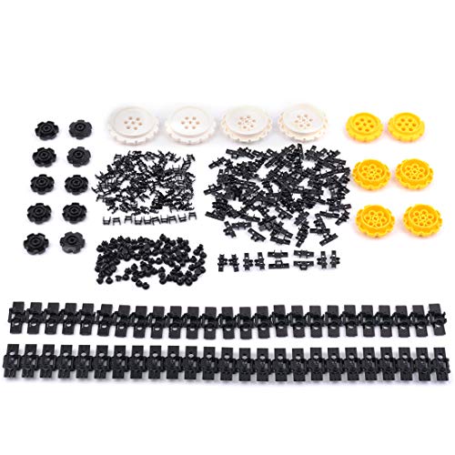HZYM Technik Ersatzteile Set, Technik Teile LKW Crawler Technik Steine Technik Klemmbausteine Technik Verbinder…