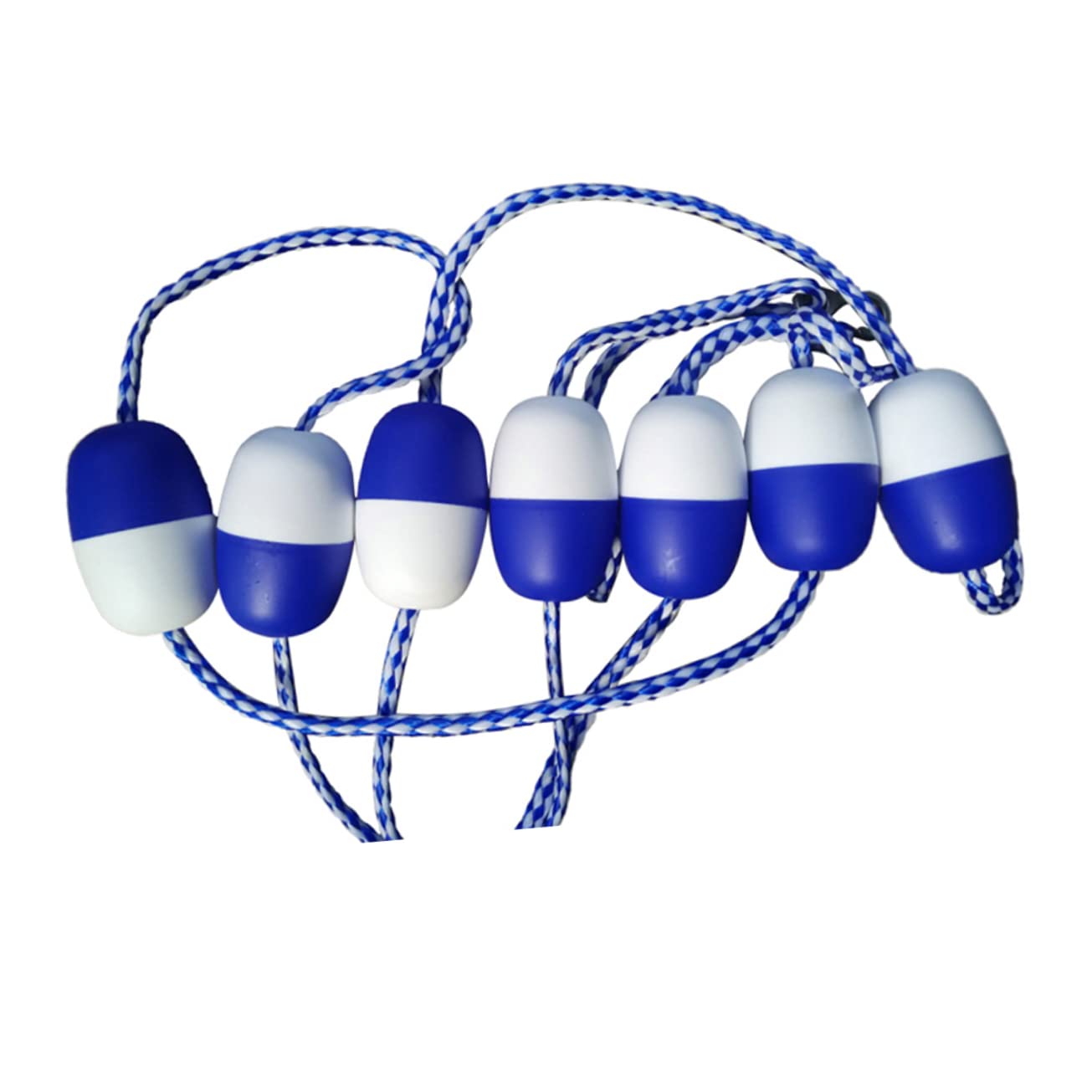 Stabiles 7 m langes Schwimmbad-Trennseil mit schwimmendem Ball, wasserdichter Schwimmmarker für Pooltraining und Schwimmzubehör