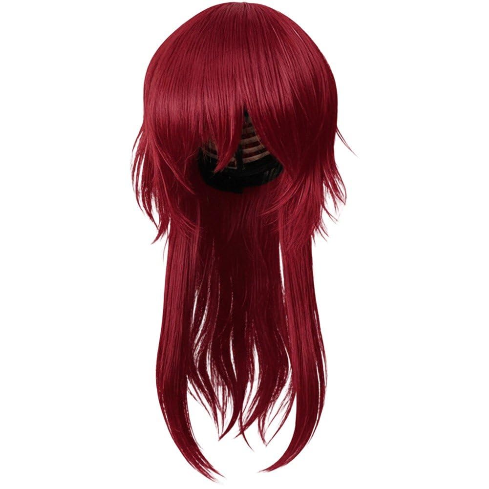 Perruque mulet loup avec frange pour masquer une perte de cheveux