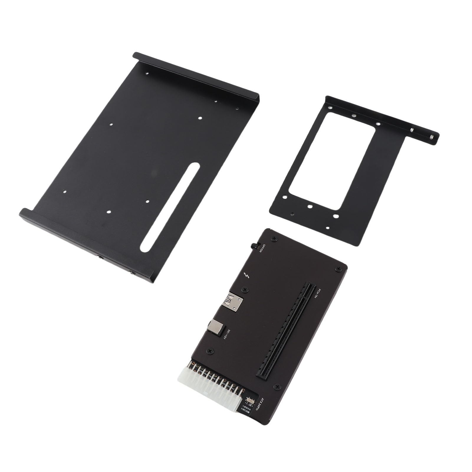 Generic Dock Station GPU Esterna con Design Hot Swap per 3 4 USB 4.0 ATX 24 Pin Connettore PCIE 16X Slot per Appassionati di Editing Video Lega di Alluminio
