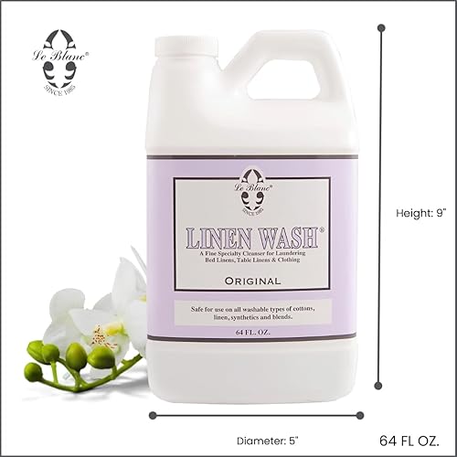 Miniatura 2 de Le Blanc Original Linen Wash - Limpiador de lavandería de lujo para ropa de cama y mesa, 64 onzas (paquete de 6)