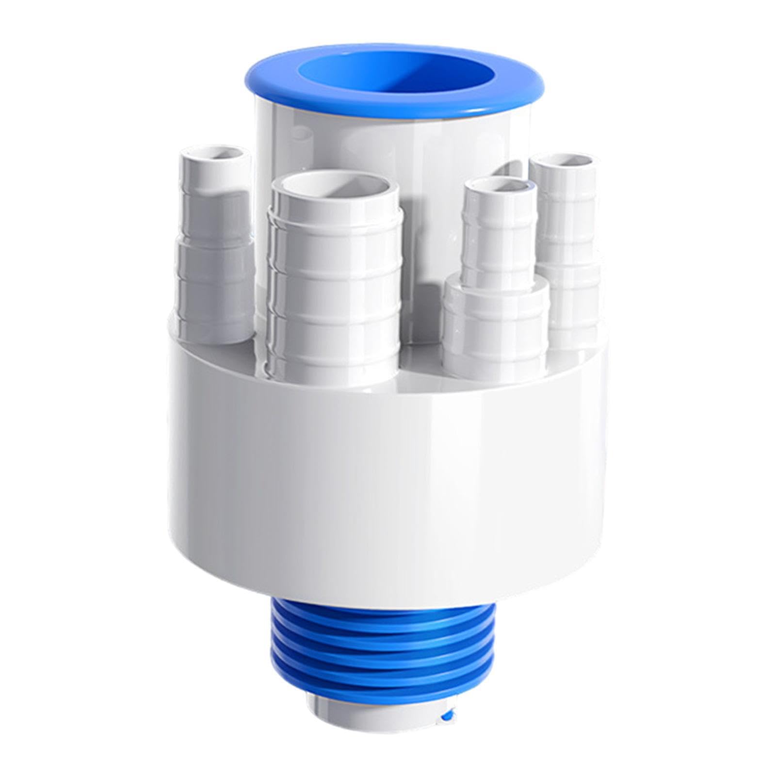 Pixzcsa Comprehensive Drain Pipe Connector Offers Efficient Odor Blockage Features For Under Sink Solutions In Modern Kitchen Spaces 5 In 1 Drain Connector For Kitchen Sink Under