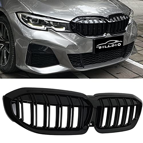 BMW ブラック グリル 2個セット Amazon.co.jp: BILLDIO フロントキドニーグリル 光沢ブラック