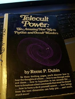 Hardcover Telecult Power: The Amazing New Way to Psychic and Occult Wonders Book