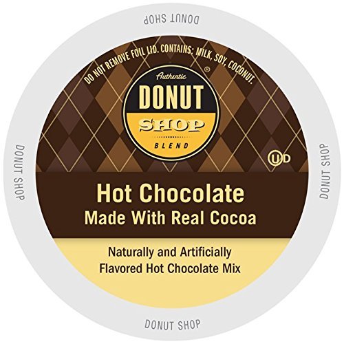 Authentic Donut Shop Hot Chocolate K-Cups 24 count 4 Pack (96 servings total)