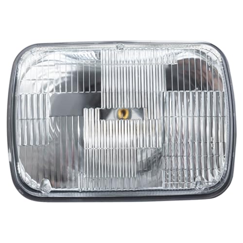 TRQ Headlight Sealed Beam Compatible with 99–19 Ford E-350 Super Duty 96–20 Chevrolet Express 2500 82–95 Toyota Pickup 79–91 Honda Prelude 86–94 Nissan D21 79–01 Jeep Cherokee 81–93 Dodge D150