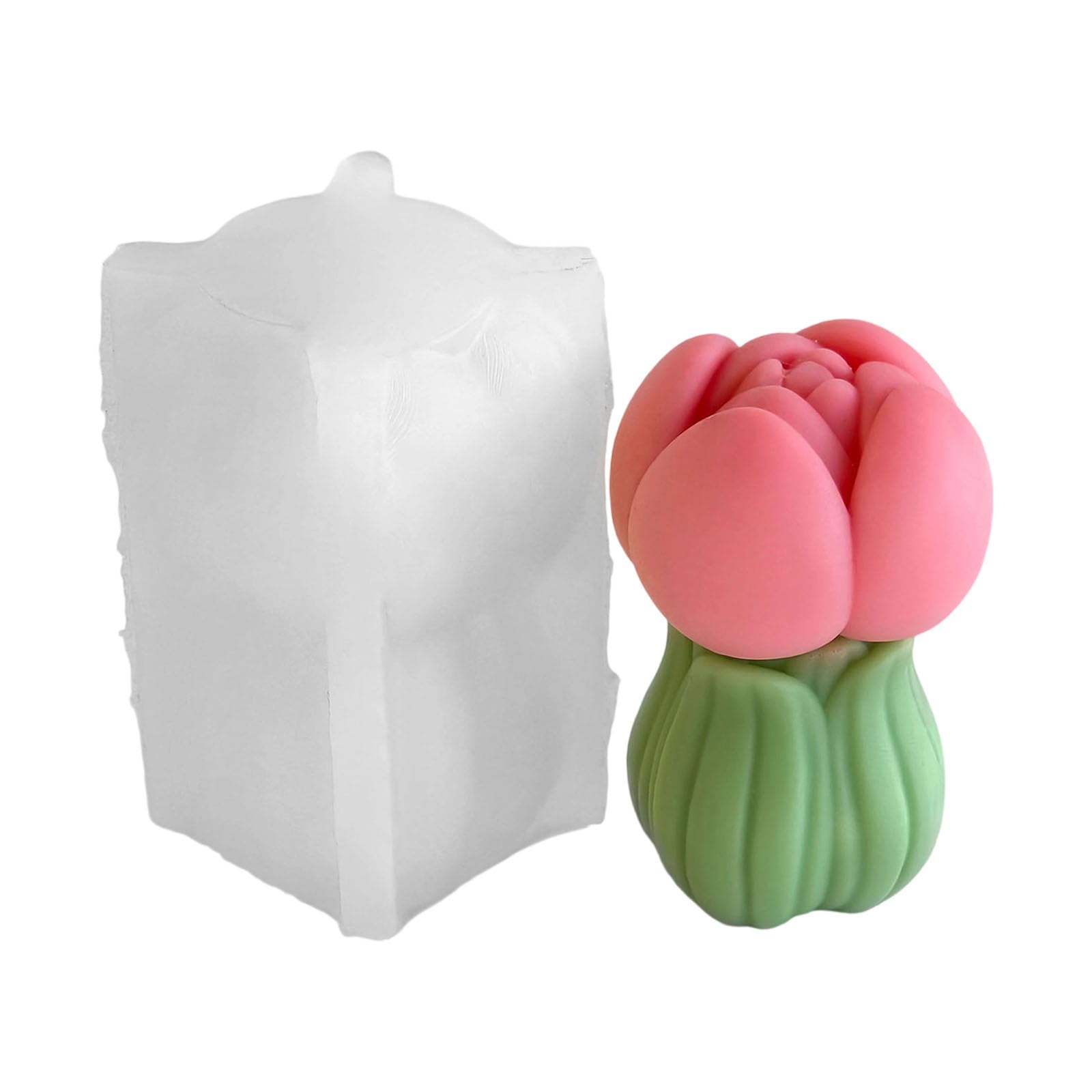 Buxuaaaa Bouquet Silicone Molds for Making Soap Epoxy Resin Multipurpose Silicone for Wedding Decoration Flower Making Mold