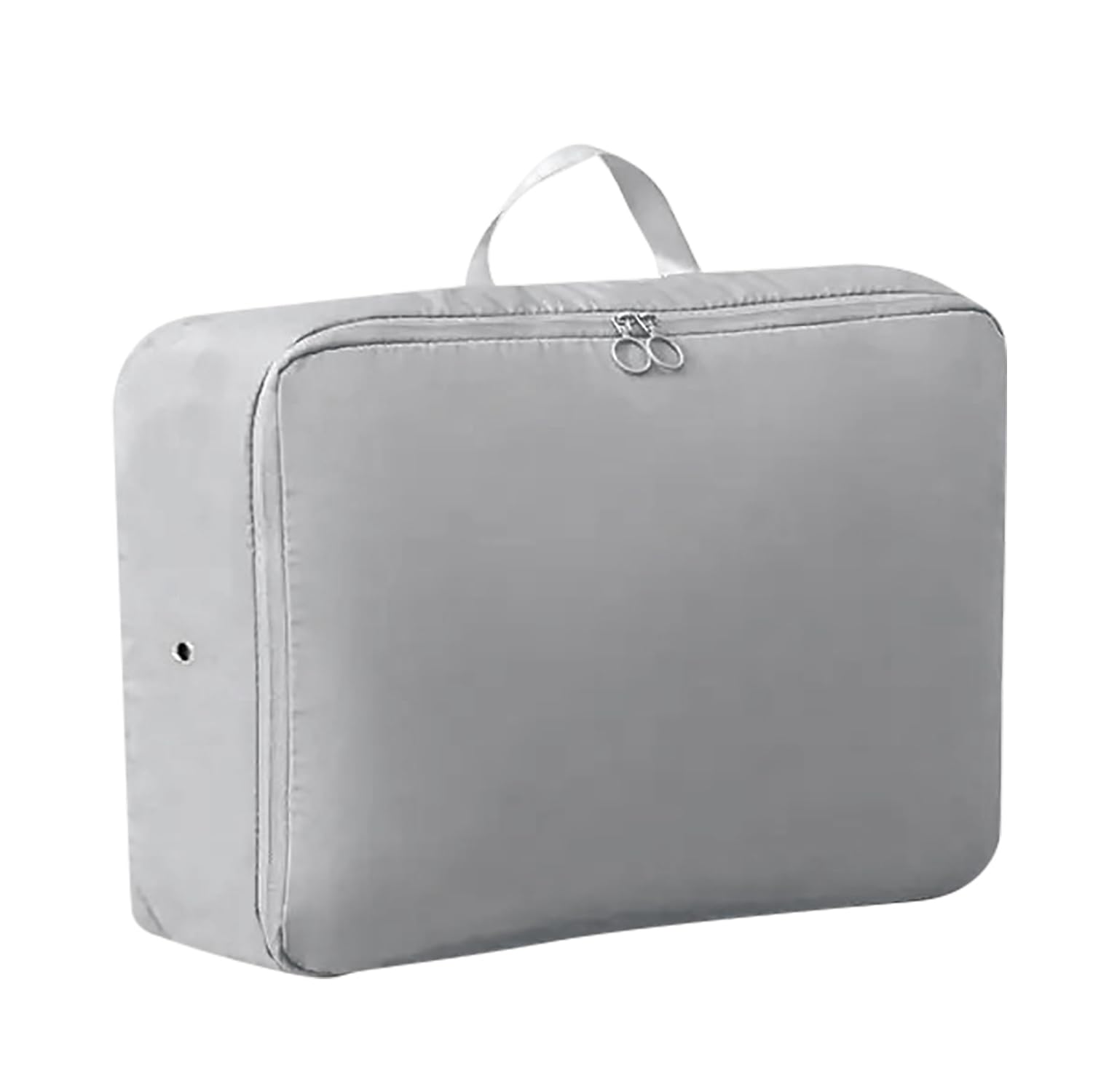 House of Quirk Compression Packing Cubes for Suitcases, Luggage Organizer Bags for Travel (Large, Grey)-image-25