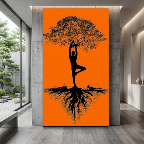 Affiches de postures de méditation pour décoration studio zen - 3
