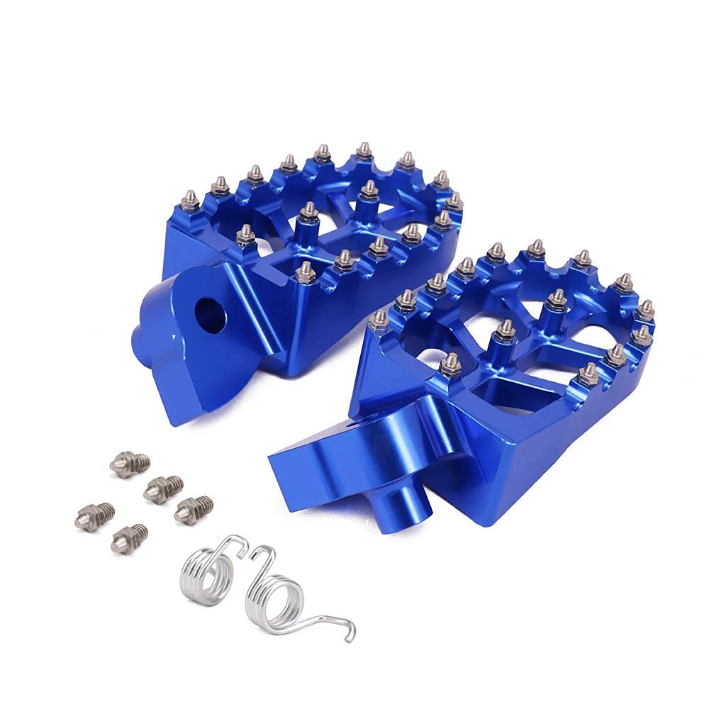 AnXin CNC MX, pedane poggiapiedi per Yamaha YZ65, YZ85, YZ125/250, YZ250F, YZ426F, YZ450F, YZ125X, YZ250X, YZ250FX, YZ450FX, WR250F, WR400F, WR426F, WR450F, WR450F