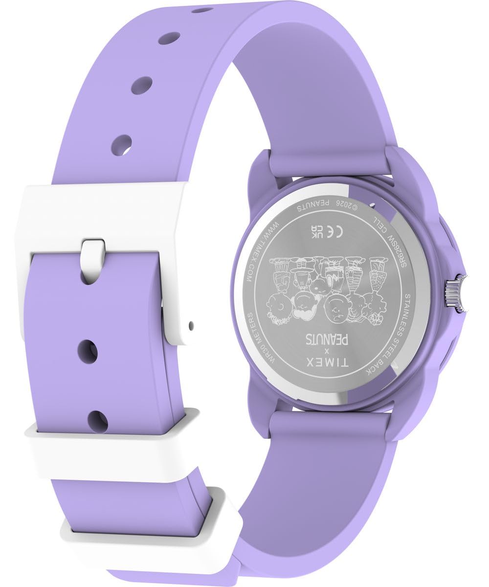 Timex Dziecięcy analogowy zegarek kwarcowy na rękę Peanuts Time Teacher