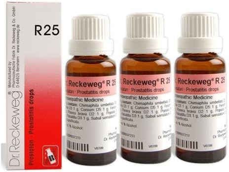 Dr.Reckeweg Germany R25 Prostate Drops Pack of 3