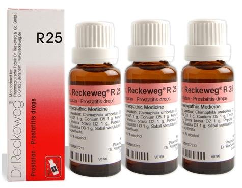 Dr.Reckeweg Germany R25 Prostate Drops Pack of 3