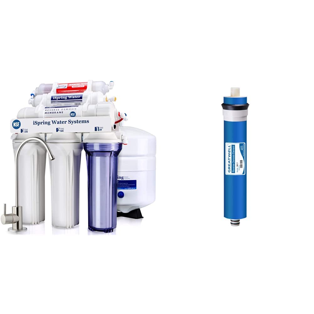 Ispring Rcc7ak Under Sink Reverse Osmosis Drinking Water Filter System ...