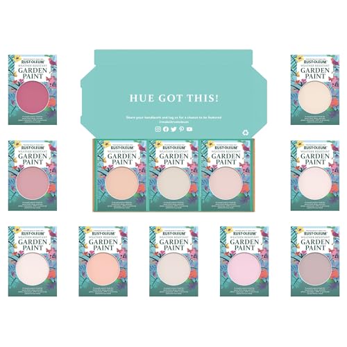 Rust-Oleum Garden Paint in Satin Finish – Sweet Pinks Tester Box