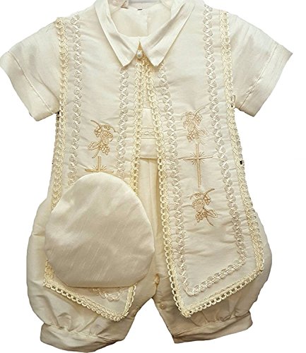 Aorme Baby Boys Christening Outfits Baptism Set Romper Suit 9 Months White #TOP5