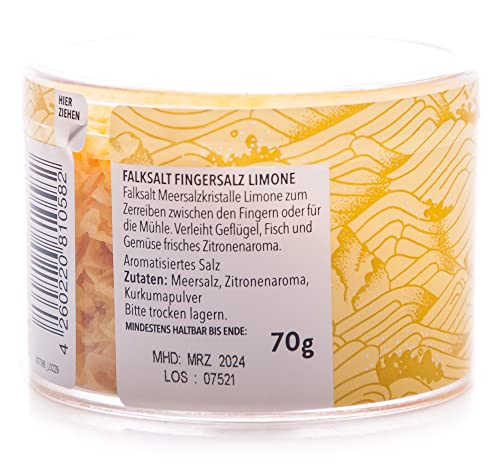 Falksalt Fingersalz | Limone
