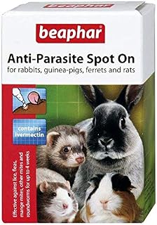 Beaphar Rabbit & Guinea Pig Anti-Parasite Spot On 4 Tubes
