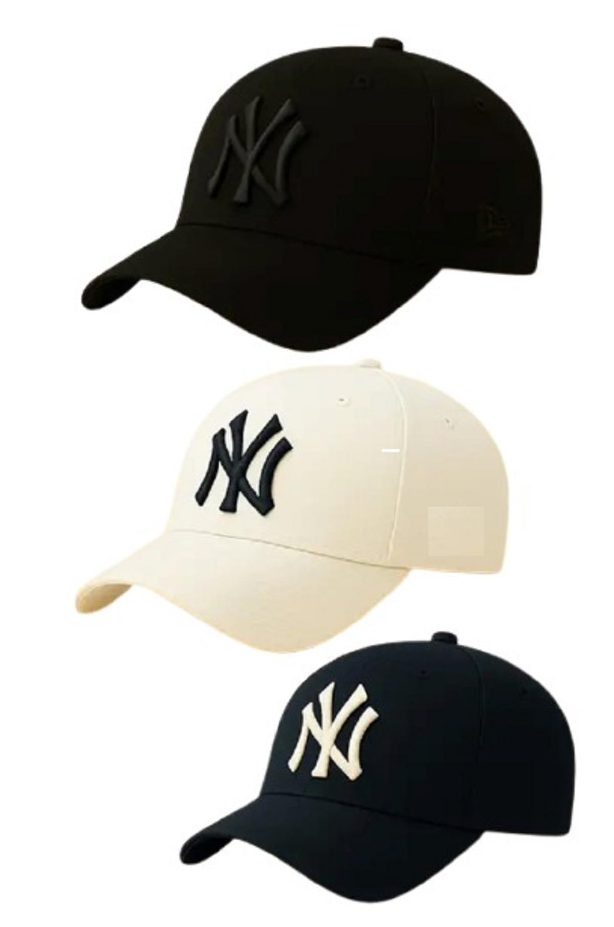 A Brand Adjustable Unisex Cap for Men and Women Freesize Baseball Caps (Pack of 3)-image-0
