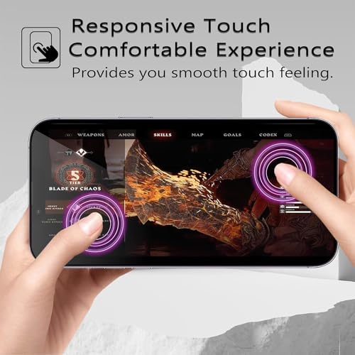 Image of Privacy Screen Protector, Compatible with iPhone 13 Pro Max - Pack of 2, Anti-Spy 9H Tempered Glass, Face ID Compatible, Anti-Fingerprint, Smudge Resistant