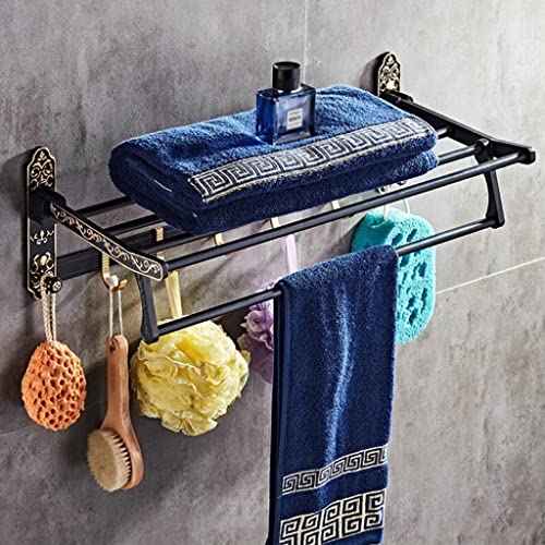 Porte-serviettes de salle de bain anti-rouille pour linge humide